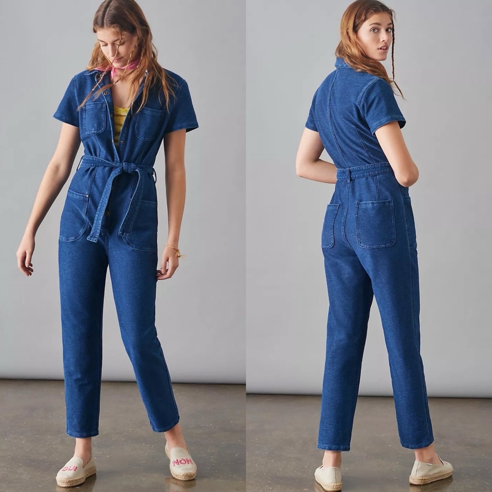 Anthropologie Pilcro Belted Denim
Jumpsuit